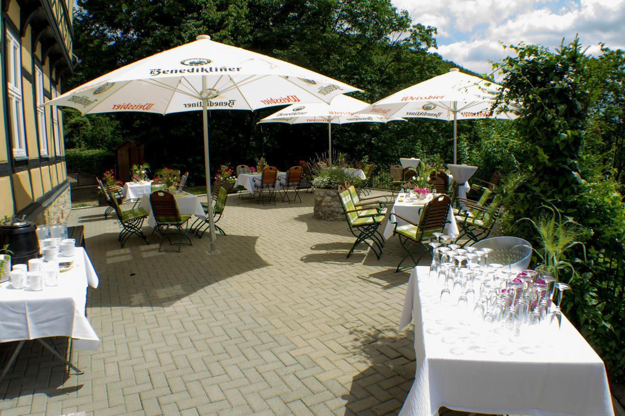 ורניגרוד Gasthaus Und Ferienwohnungen "Zum Buechsenmacher" מראה חיצוני תמונה